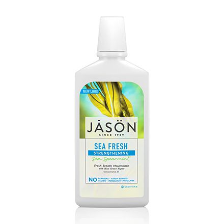 JASON, Ополаскиватель для рта Sea Fresh Strengthening, 473 мл