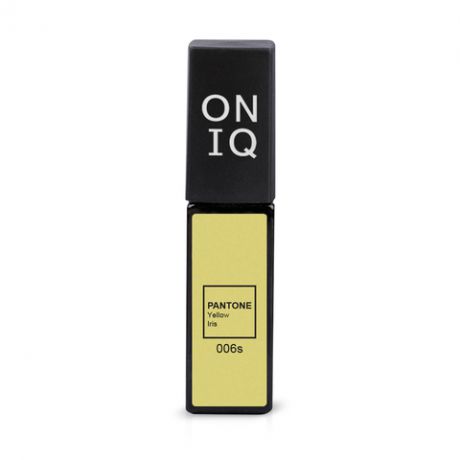 ONIQ, Гель-лак Pantone №006s, Yellow Iris