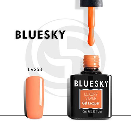 Bluesky, Гель-лак Luxury Silver №253