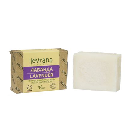Levrana, Натуральное мыло «Лаванда», 100 г