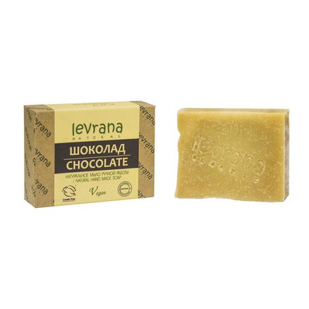 Levrana, Натуральное мыло «Шоколад», 100 г