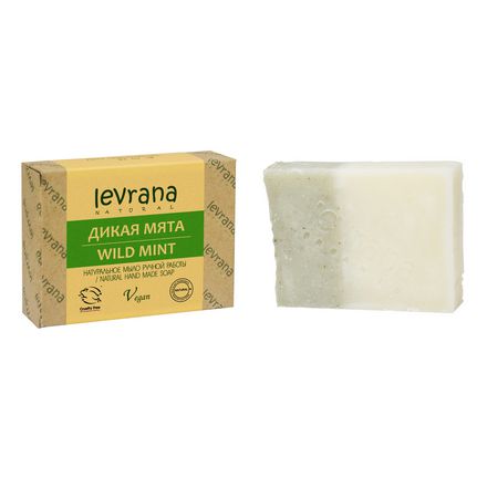 Levrana, Натуральное мыло «Дикая мята», 100 г