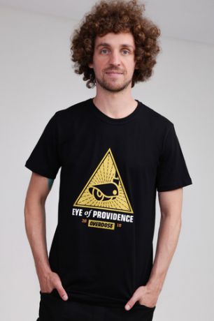 Футболка OVERDOSE Eye of Providence (Black, XL)