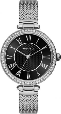 Женские часы Romanson RM8A41TLW(BK)