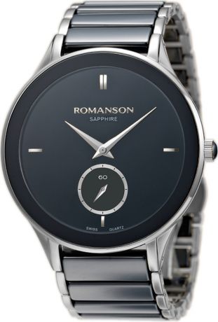Мужские часы Romanson TM4236CMW(BK)