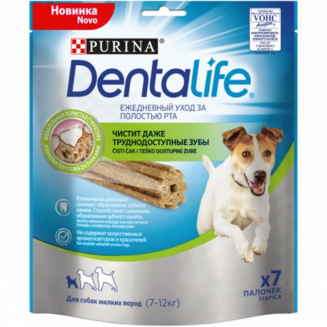 Лакомство для собак Purina DentaLife для собак мелких пород, 115 г 12365699