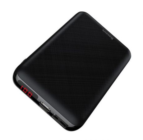 Портативное зарядное устройство Baseus Mini S Digital Display Powerbank 10000mAh PD Edition Black
