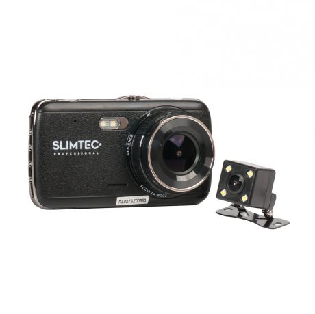Автомобильный видеорегистратор SLIMTEC Dual S2l (+ Разветвитель в подарок!)