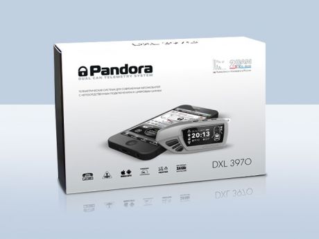 Автосигнализация Pandora DXL 3970 PRO v.2 (2xCAN+GSM+LIN)