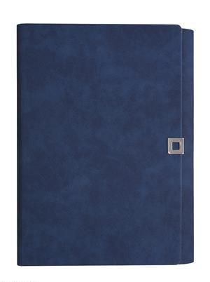 Ежедневник-органайзер Феникс+ А5+(17,5*23,5см) 240стр. недатированный Нубук синий, твердый переплет