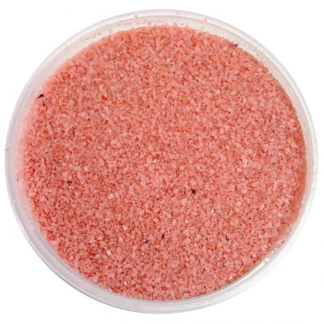 Грунт для аквариумов EVIS песок цветной розовый, кварцевая крошка 0,5-1мм 400г