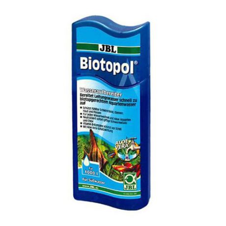 Препарат для подготовки воды JBL Biotopol 6-кратный эффект 250мл