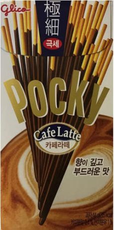 Печенье Палочки с шоколадом и кофе латте POCKY [CAFE LATTE] 44гр