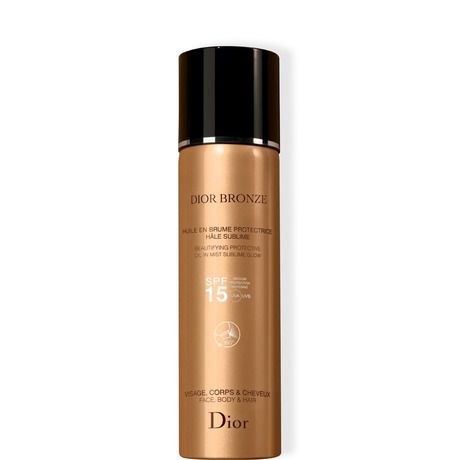 Dior Bronze Beautifyng Protective Oil In Mist SPF15