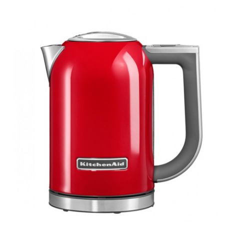 Чайник электрический KITCHENAID 5KEK1722, 2400Вт, красный и серебристый