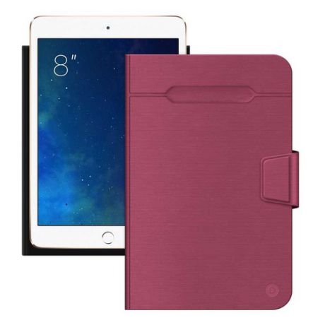 Чехол для планшета DEPPA Wallet Fold, красный, для планшетов 8" [87033]
