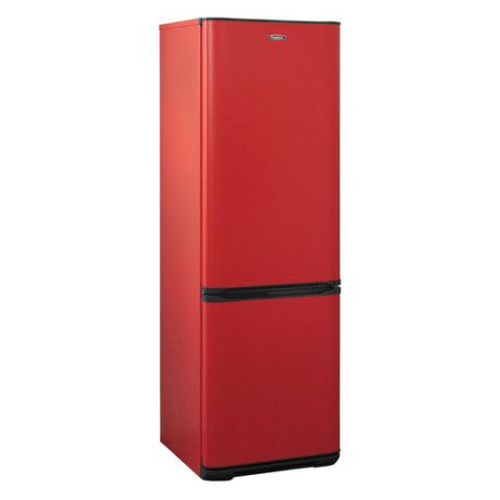 Холодильник БИРЮСА Б-H127, двухкамерный, красный
