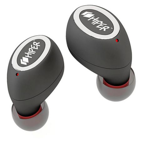 Наушники с микрофоном HIPER Smart 2, Bluetooth, вкладыши, черный матовый [htw-s2]