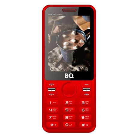 Мобильный телефон BQ Quattro Power 2812, красный