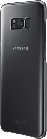 Клип-кейс Samsung Galaxy S8+ Clear Cover Black (EF-QG955CBEGRU)