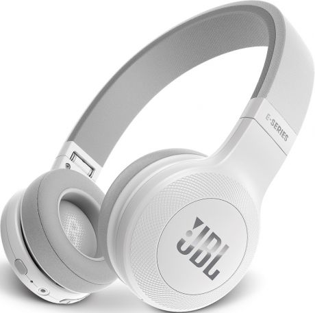 Беспроводные наушники с микрофоном JBL E45BT накладные White