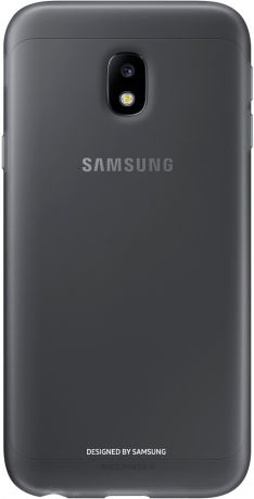 Клип-кейс Samsung Jelly Cover Galaxy J3 2017 Black (EF-AJ330TBEGRU)