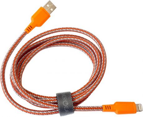 Дата-кабель Energea Nylotough Lightning-USB MFI 1,5м Orange