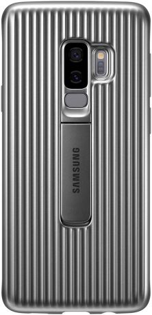 Клип-кейс Samsung Galaxy S9 Plus Protective Standing Cover Silver