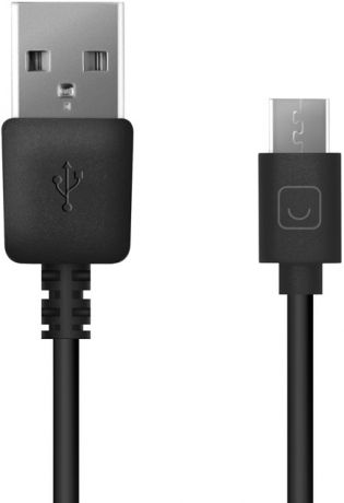 Дата-кабель PrimeLine USB-microUSB 1,2м Black