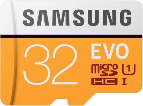 Карта памяти MicroSDHC Samsung EVO V2 32Gb Class10 MB-MP32GA/RU