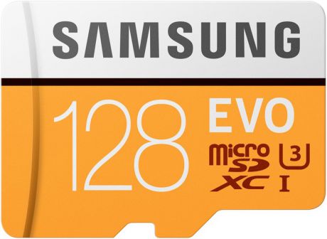 Карта памяти MicroSD Samsung EVO V2 128Gb Class10 MB-MP128GA/RU