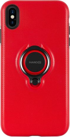 Клип-кейс Hardiz Apple iPhone XS Max Urban с кольцом Red