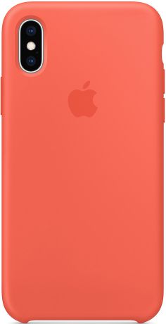 Клип-кейс Apple iPhone XS силиконовый MTFA2ZM/A Peach