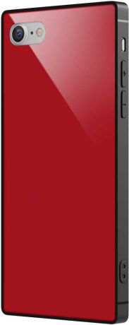 Клип-кейс Vipe Glass Apple iPhone 8/7 прямоугольный Red