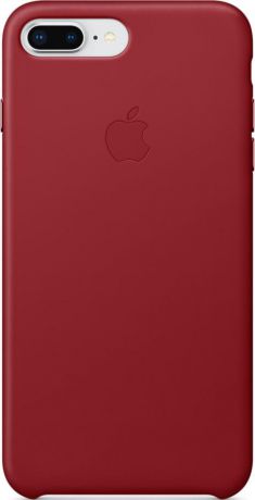 Клип-кейс Apple iPhone 8 Plus/ 7 Plus кожаный Red