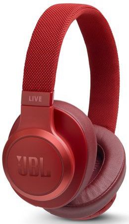 Наушники JBL Bluetooth LIVE500BTBLK накладные Red