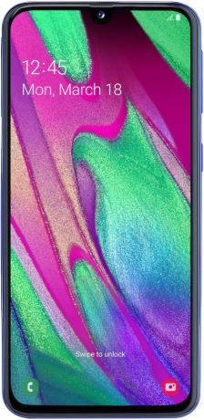 Смартфон Samsung A405 Galaxy A40 4/64Gb Blue