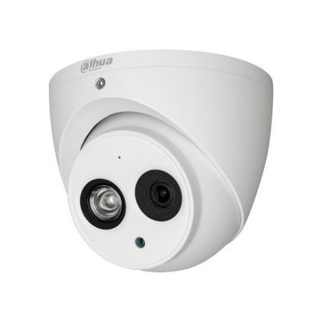 Камера видеонаблюдения DAHUA DH-HAC-HDW1220EMP-A-0360B-S3, 1080p, 3.6 мм, белый