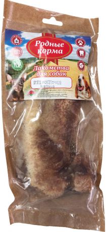 Лакомство Родные Корма хрящ лопаточный говяжий сушеный в дровяной печи для собак (70 г)