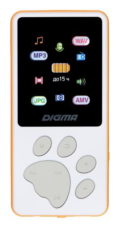 Digma S4 (бело-оранжевый)