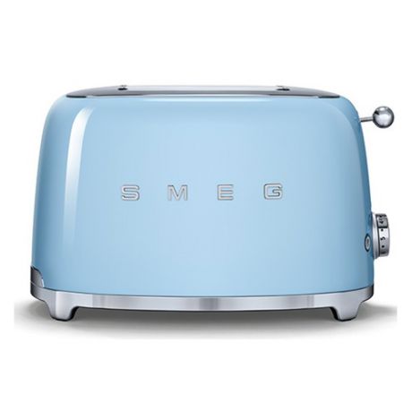 Тостер SMEG TSF01PBEU, голубой