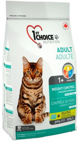 Сухой корм 1st Choice Adult Weight Control для склонных к полноте или стерилизованных кошек (350 г, )