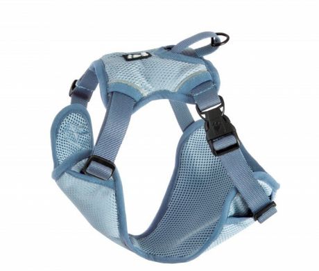 Шлейка Hurtta Cooling Harness охлаждающая для собак (45 - 60 см, Голубой)