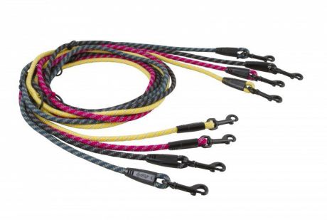 Поводок Hurtta Training Rope для собак (250 см х 6 мм, Вишневый)