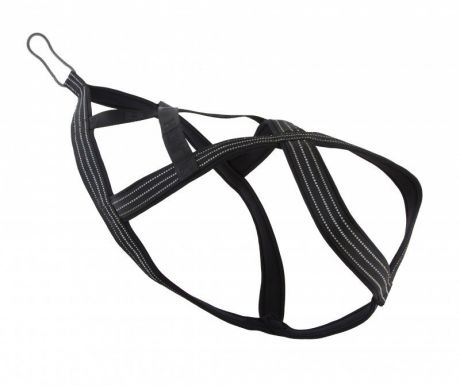 Шлейка Hurtta X-sport Harness для собак (80 см, Черный)