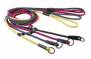 Поводок Hurtta Retriever Rope для собак (180 см х 8 мм, Вишневый)