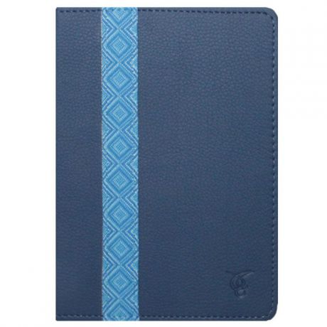 Vivacase Romb кожаный чехол-обложка для PocketBook 640/626/614/624/623, Blue (VPB-P6R02-blue)