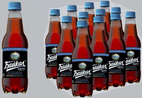 Газированный напиток Байкал 1977 "Байкал", 12 шт по 500 мл