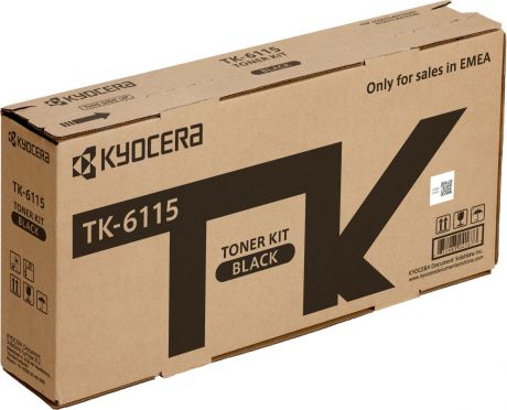 Картридж Kyocera TK-6115, черный, для лазерного принтера