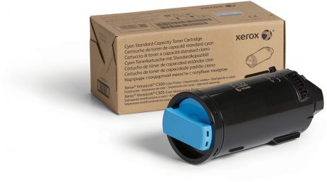 Картридж Xerox 106R03877, голубой, для лазерного принтера, оригинал